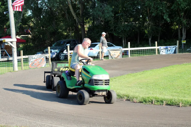 Local RC Speedway in high gear